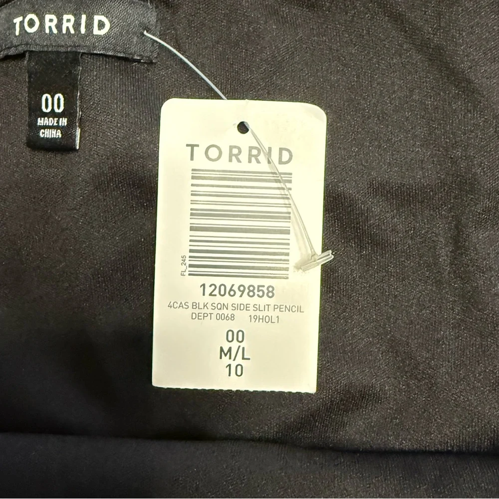 Torrid Black Sequin Pencil Skirt - Picture 10 of 10